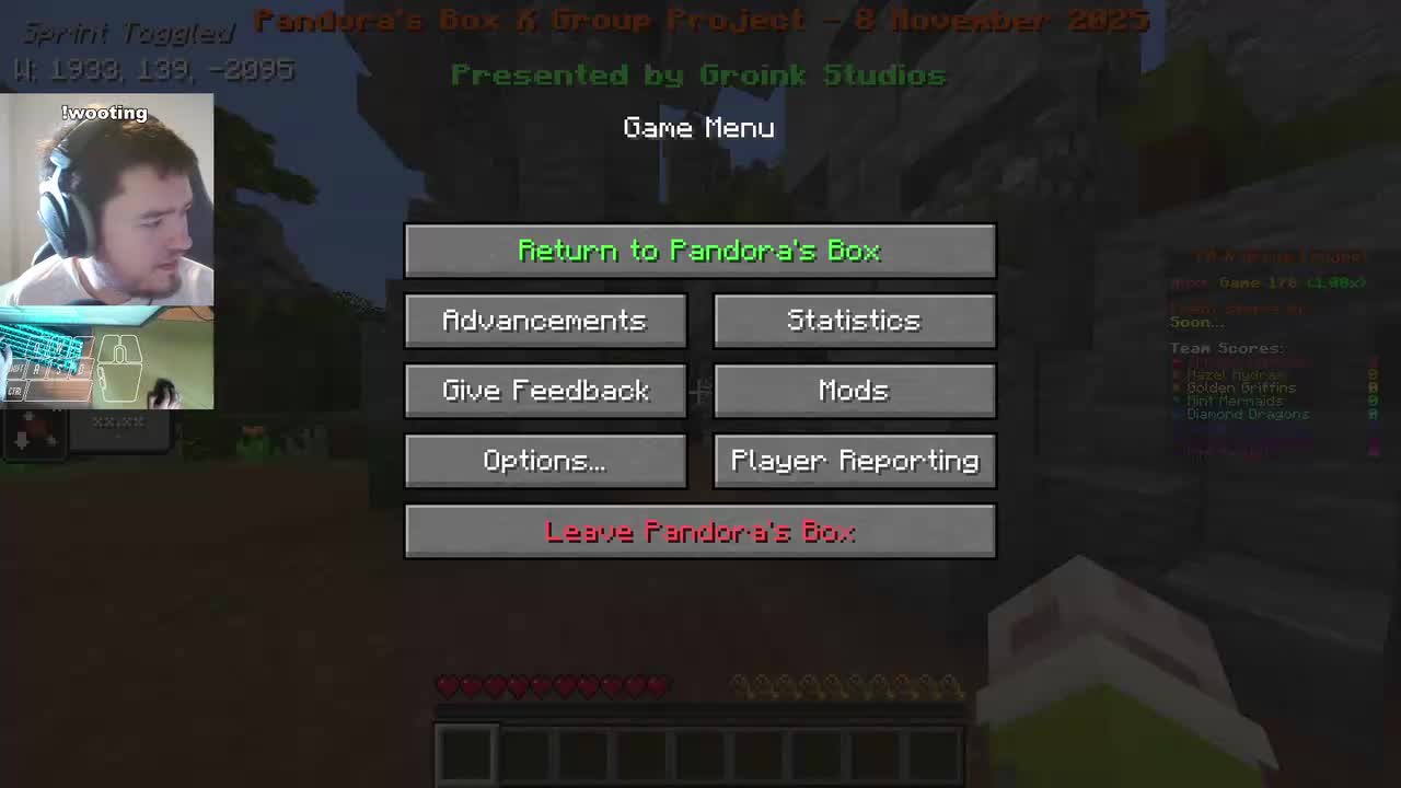 1109 Pandoras Box Group Project w/ @ameliabees @satyr_13 and @b1xx | PB