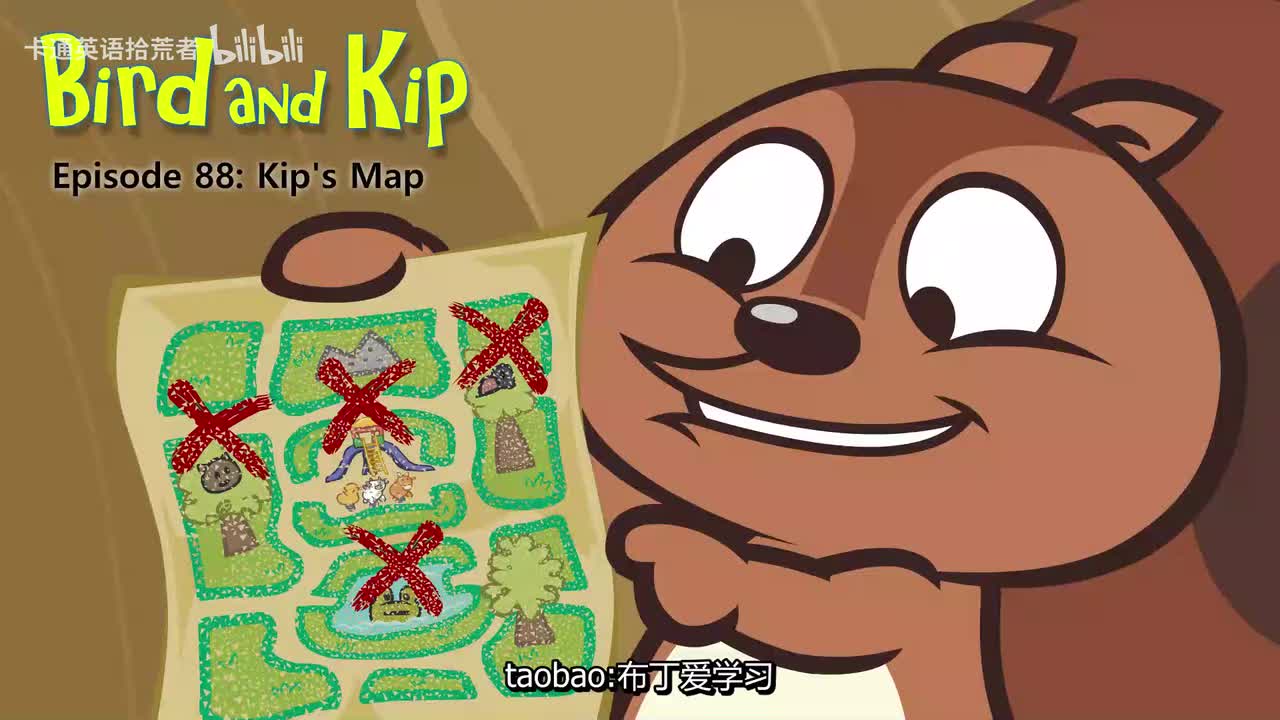 088 Bird and Kip 88 Kip's Map