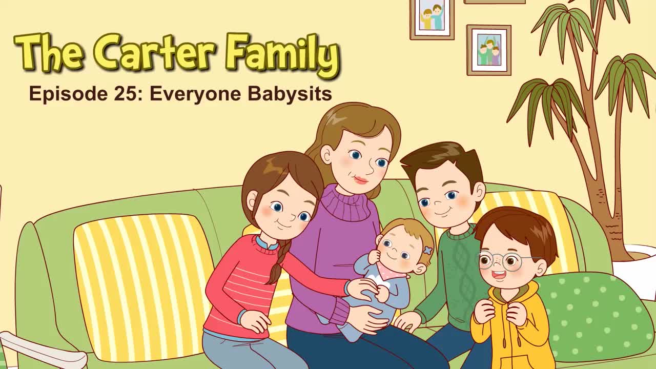 025_The Carter Family 25_Everyone Babysits