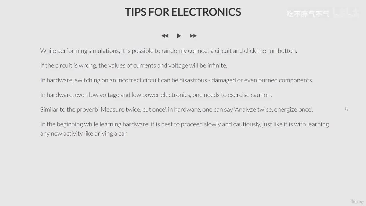 13 - Tips for starting with electronics-