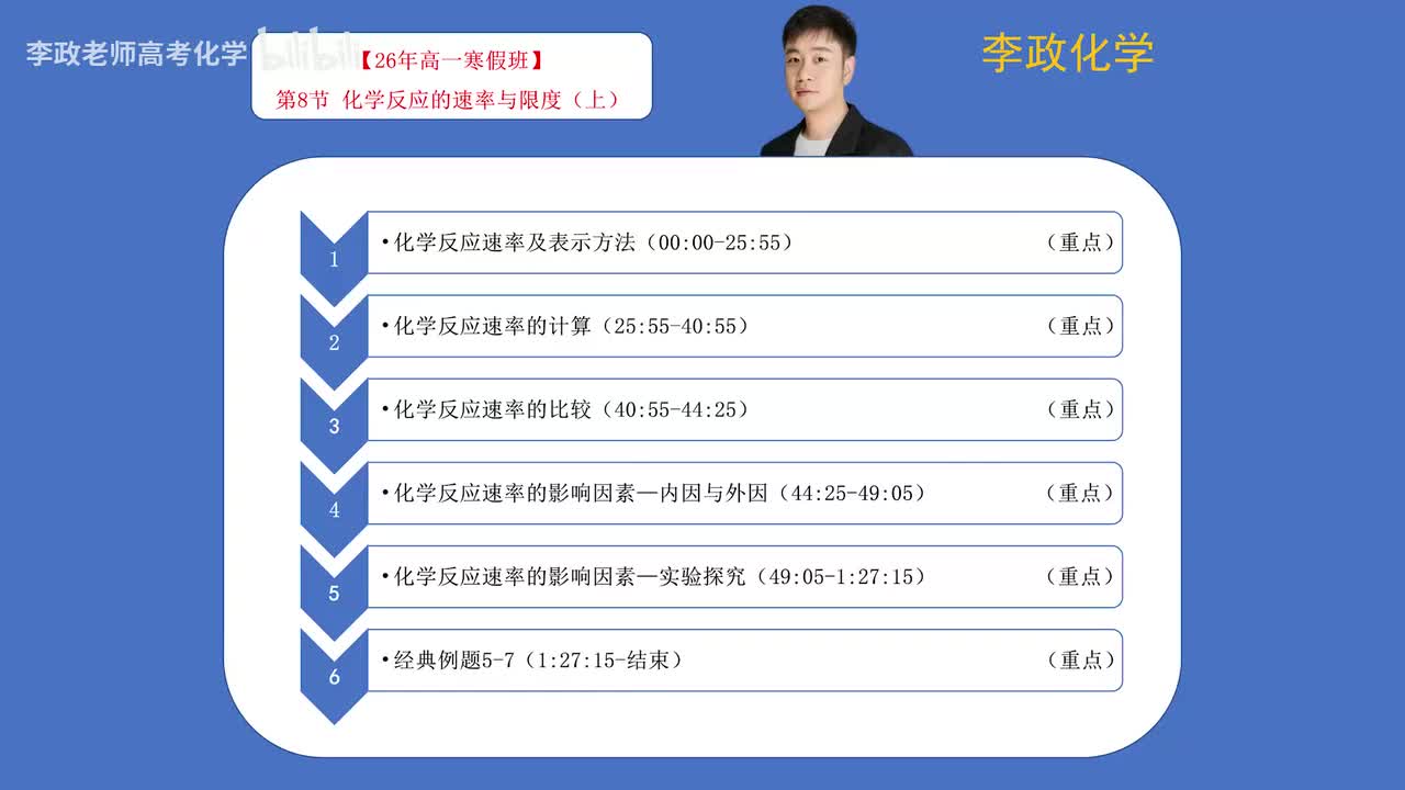 08-1.第08讲 化学反应的速率与限度（上）