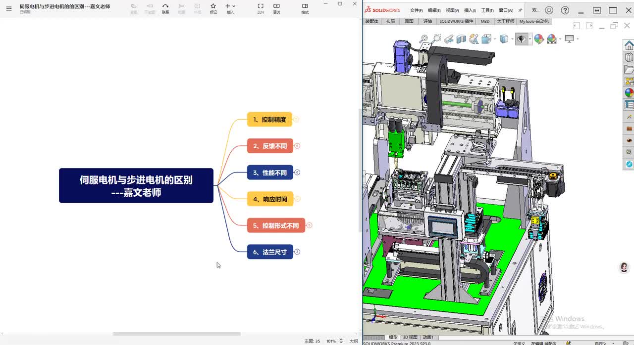 15、伺服电机与步进电机的对比