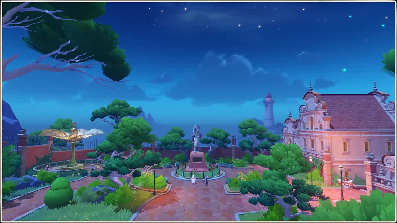 场景-彼得大道-艾普鲁庄园-夜（幻梦迷迷茫茫）
