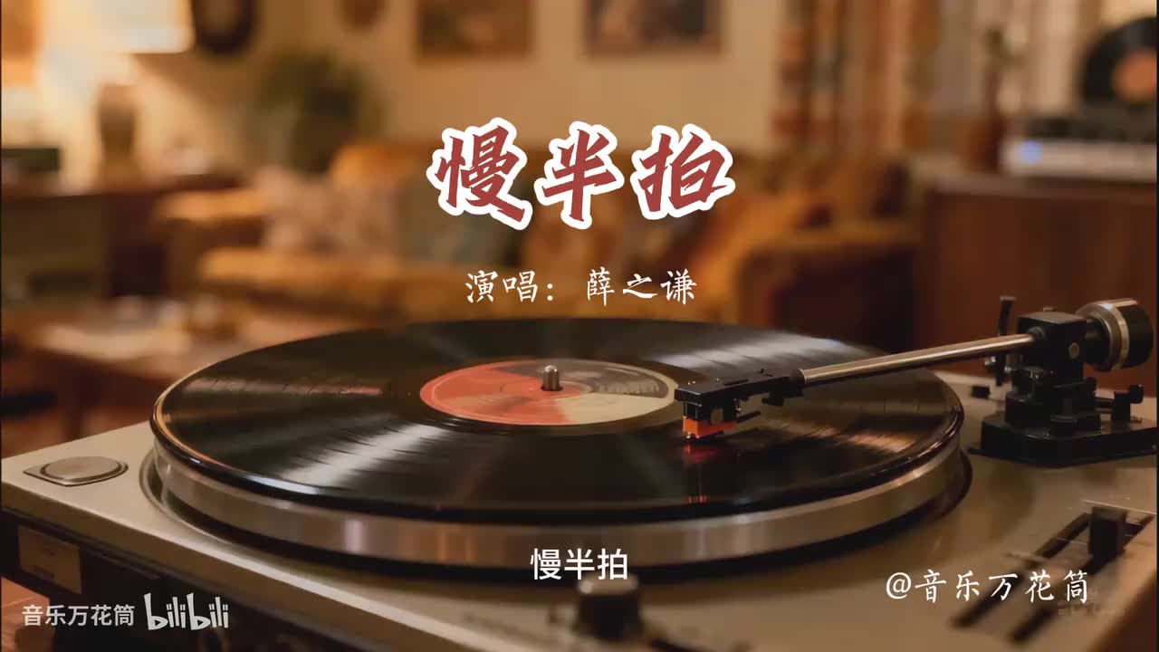 24. 慢半拍-薛之谦