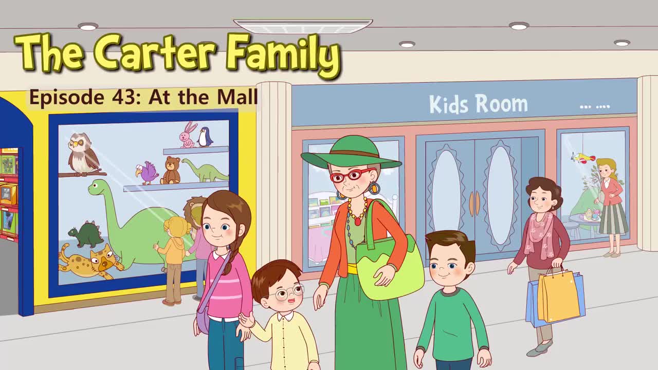 043_The Carter Family 43_At the Mall