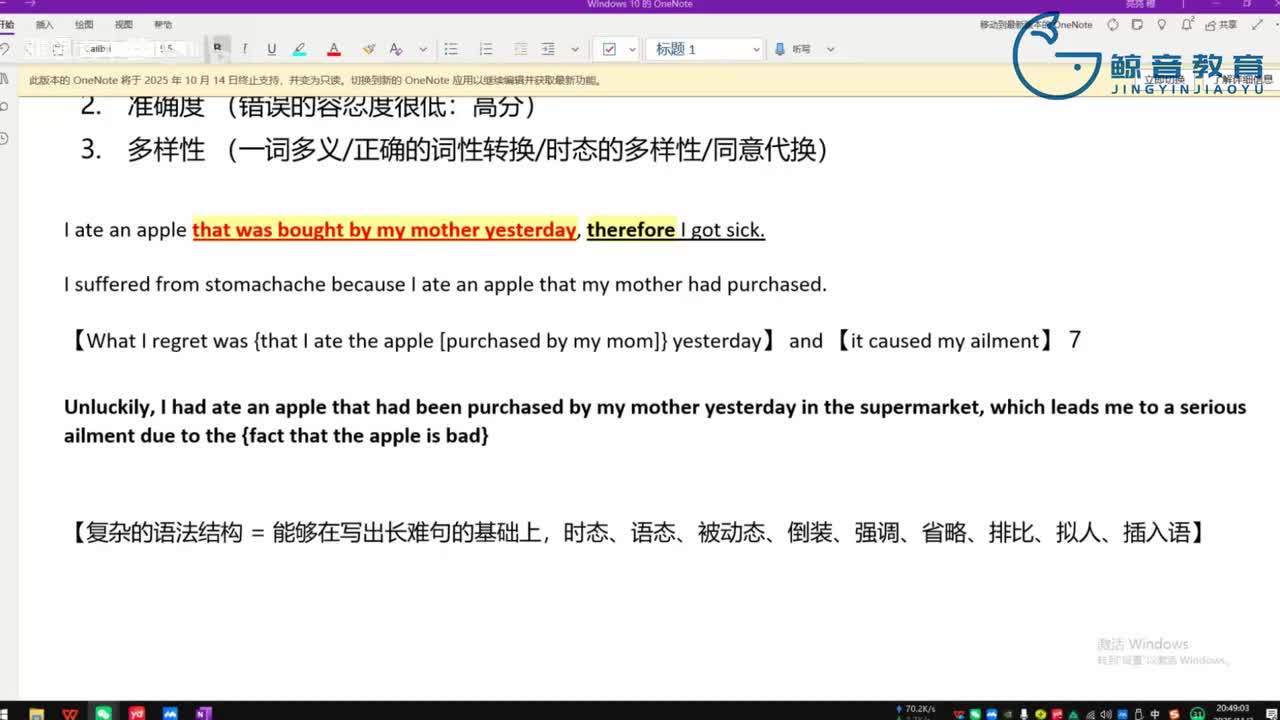 【冲刺班】写作1（三）