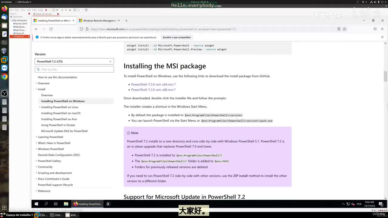 40_22 - 将Ansible连接到Windows_明文传输不