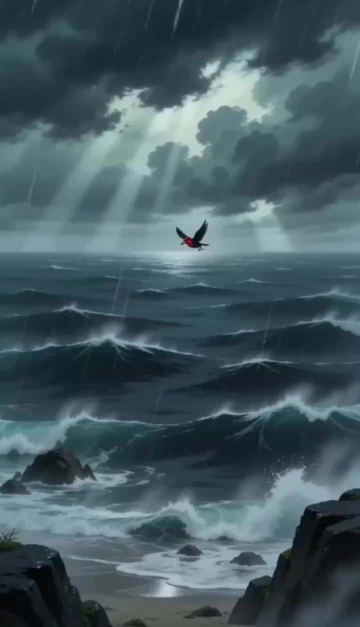 《成语新说 - 精卫填海》