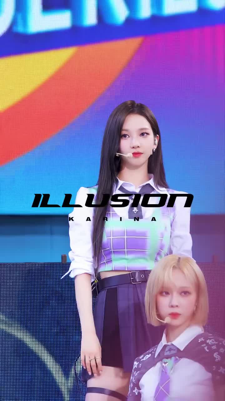 [4K][FANCAM] 220708 aespa KARINA 에스파 카리나 GMA - 'Illusion' 도깨비불 세로직캠