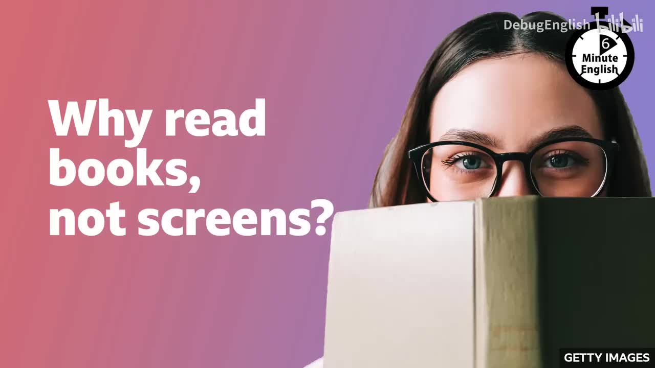 032.Why read booksnot screens?
