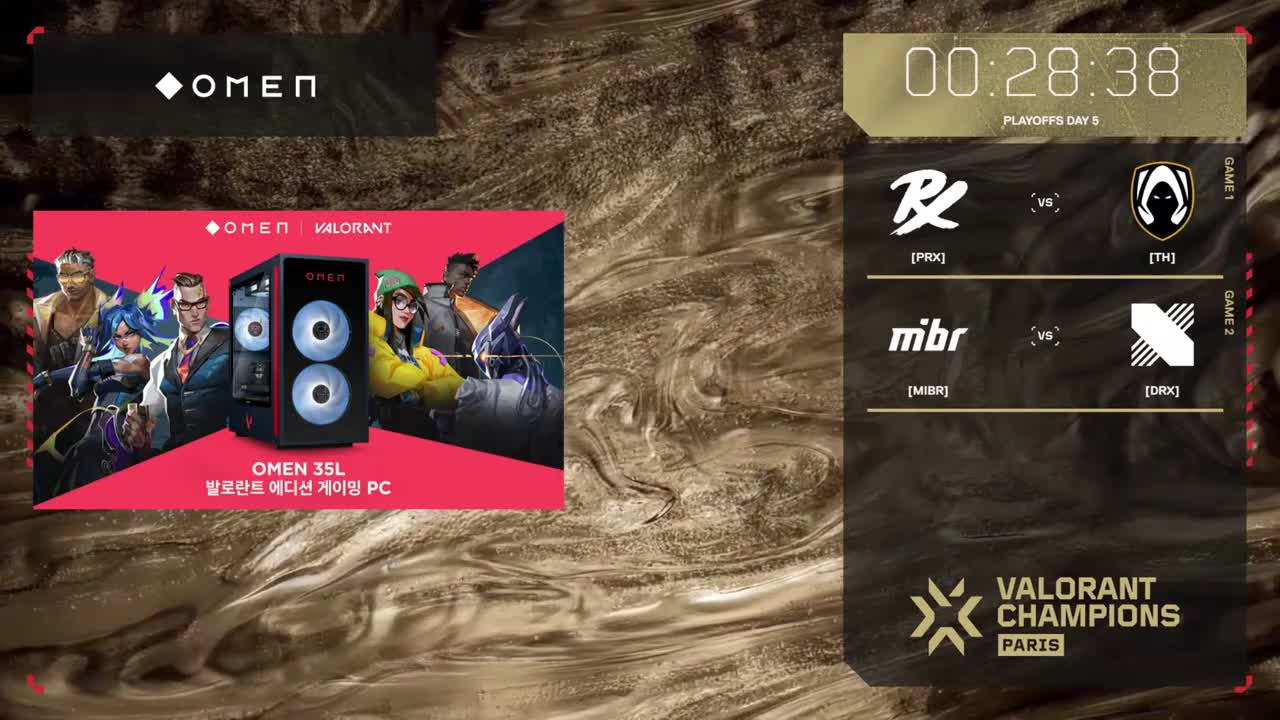 韩 | D5 | PRX vs TH | DRX vs MIBR