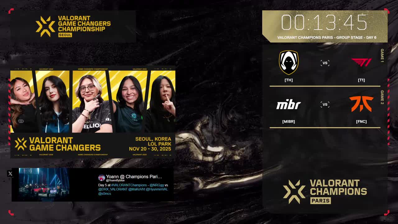 英 | D6 | TH vs T1 | FNC vs MIBR