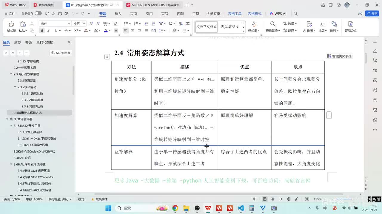 113_姿态解算_完成欧拉角计算