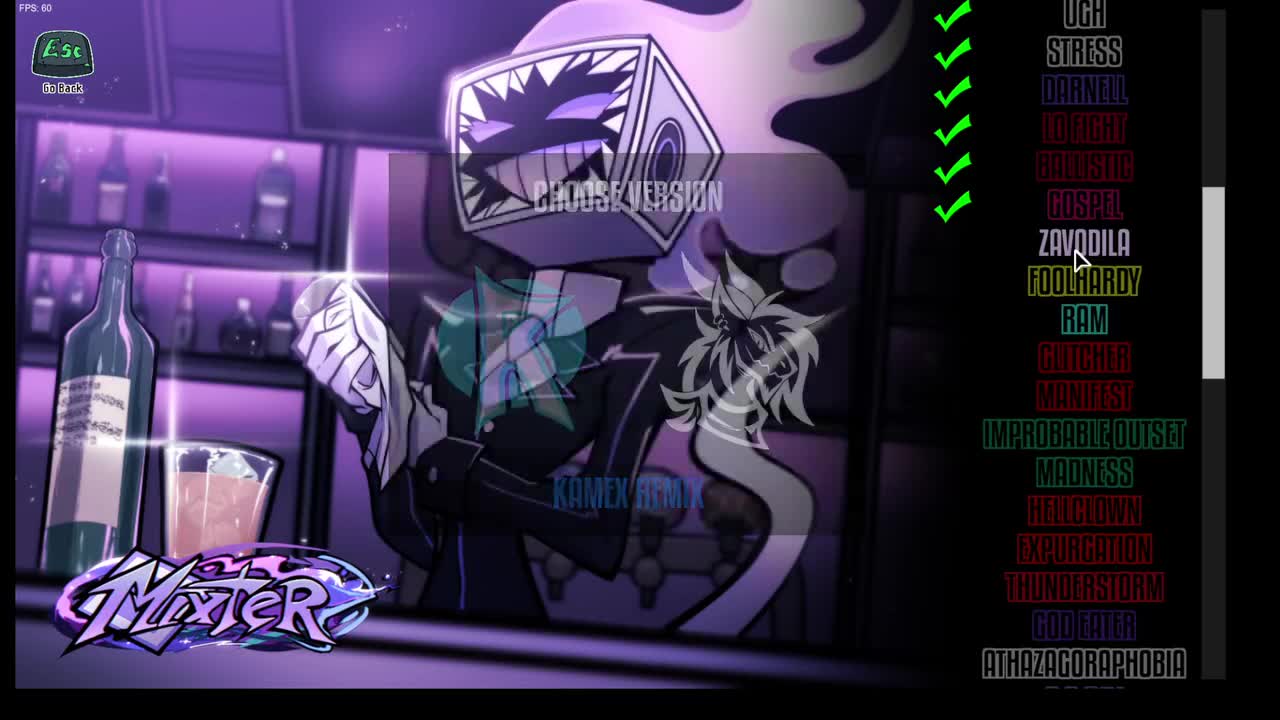 Mixter曲目17 ZAVODILA(修女曲目2）retro mix版