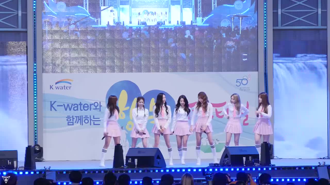 [4K] 171105 씨엘씨 직캠 (CLC) - 도깨비 @K-water 행복페스티벌(대청댐 잔디광장)-Fancam By 쵸리(Chori)_216