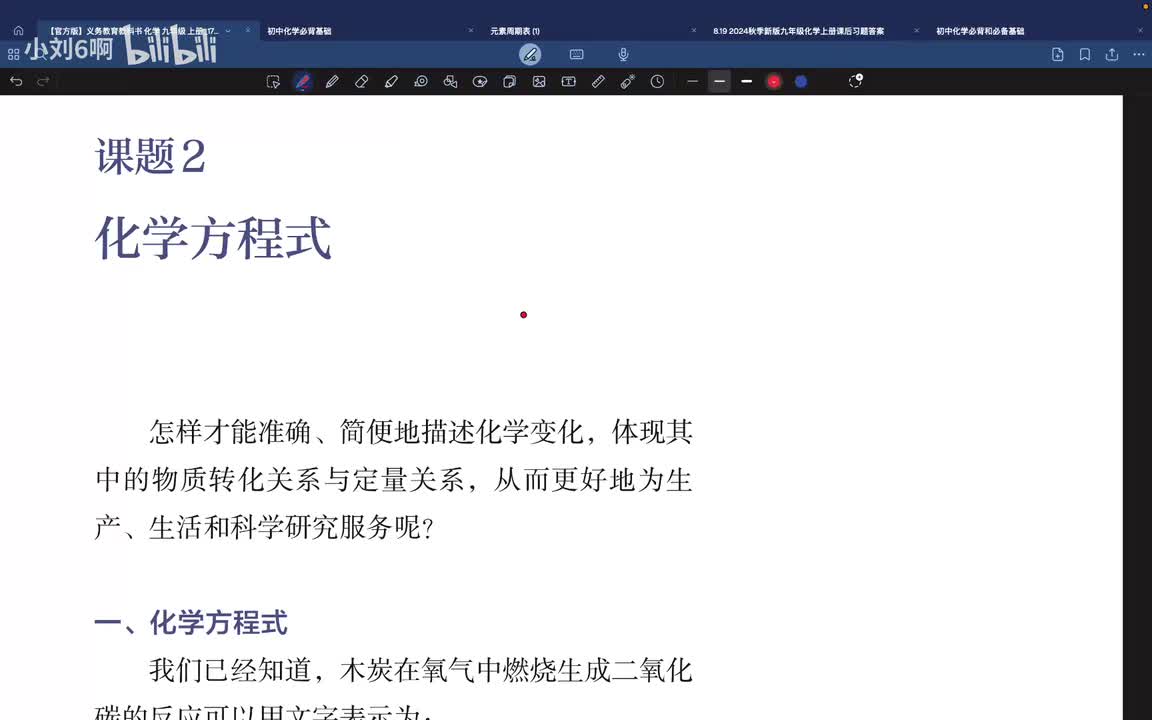 P48第五单元课题2.1-化学方程式的含义