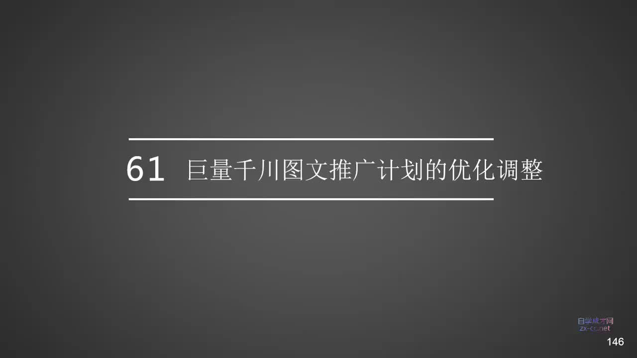 61.巨量千川图文推广计划的优化调整
