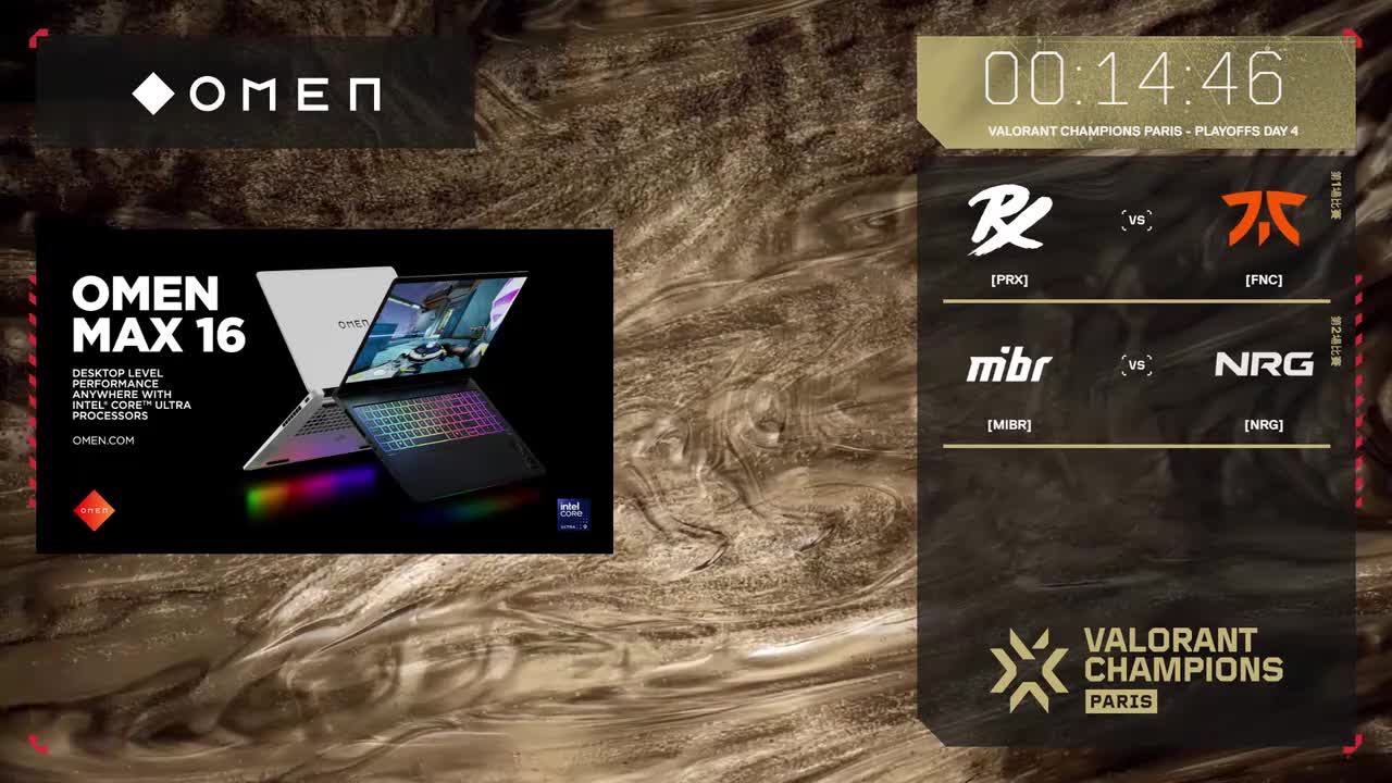 台｜D4｜FNC vs PRX｜NRG vs MIBR