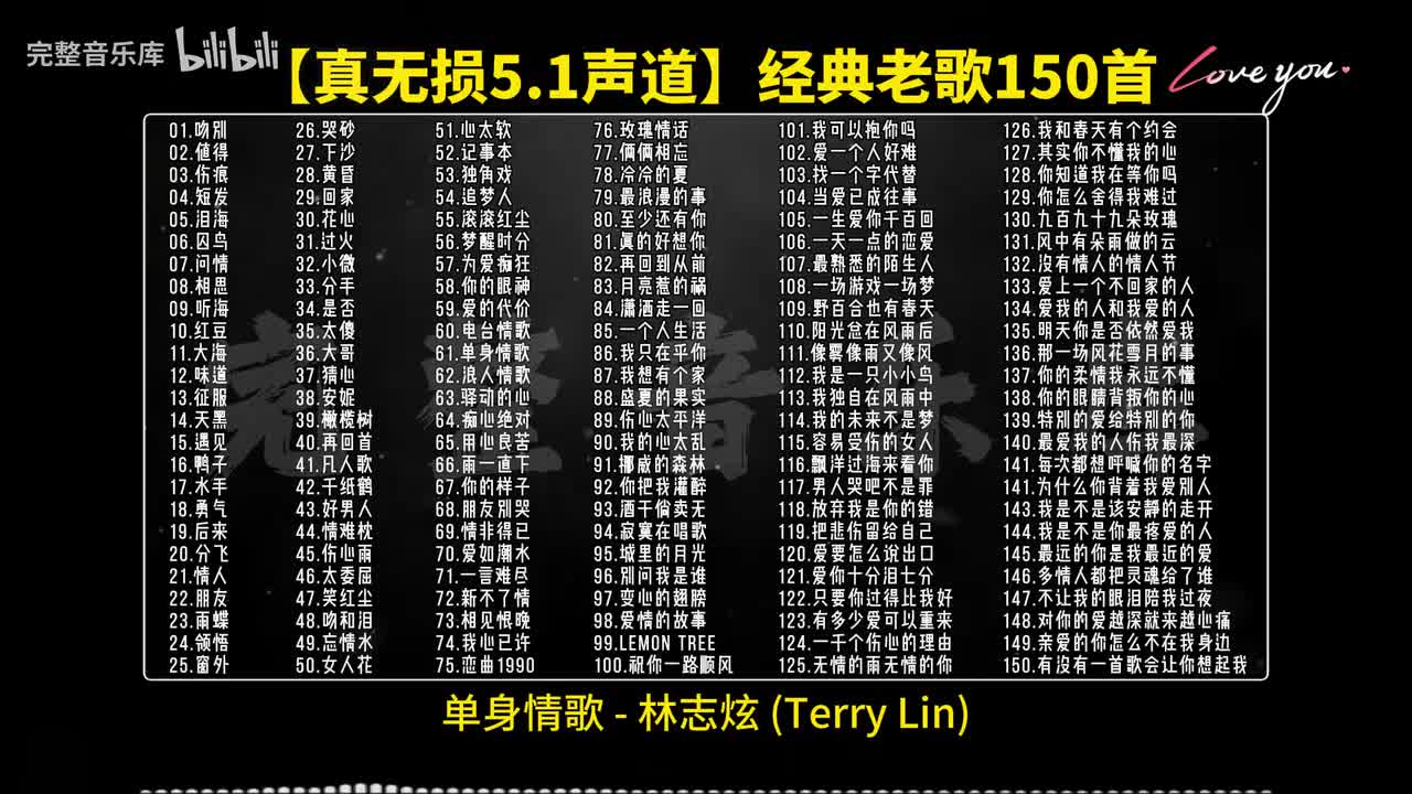 61.单身情歌 - 林志炫