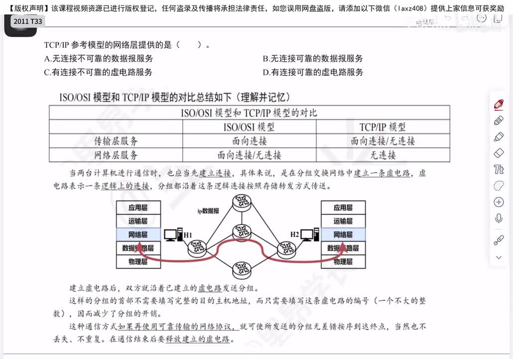 2011年 选择题T33-40