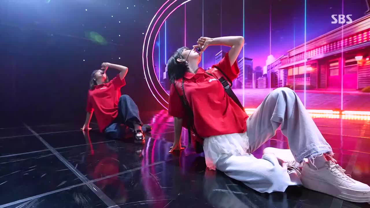 LE SSERAFIM - SPAGHETTI 打歌舞台