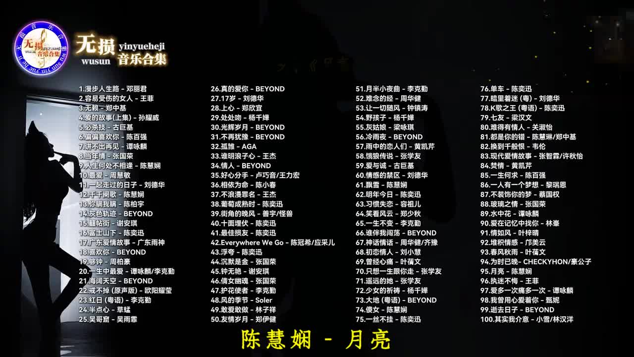 095. 月亮 - 陈慧娴