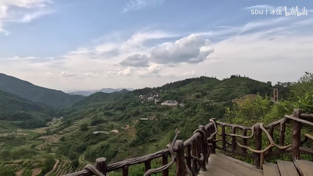 篁岭3-全程步行油菜花梯田 卧云桥 五显庙 花溪水街