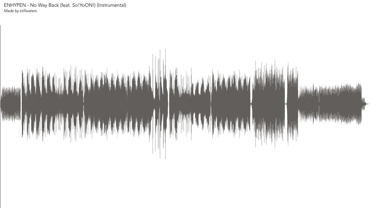 No Way Back (feat. So!YoON!) (Instrumental)