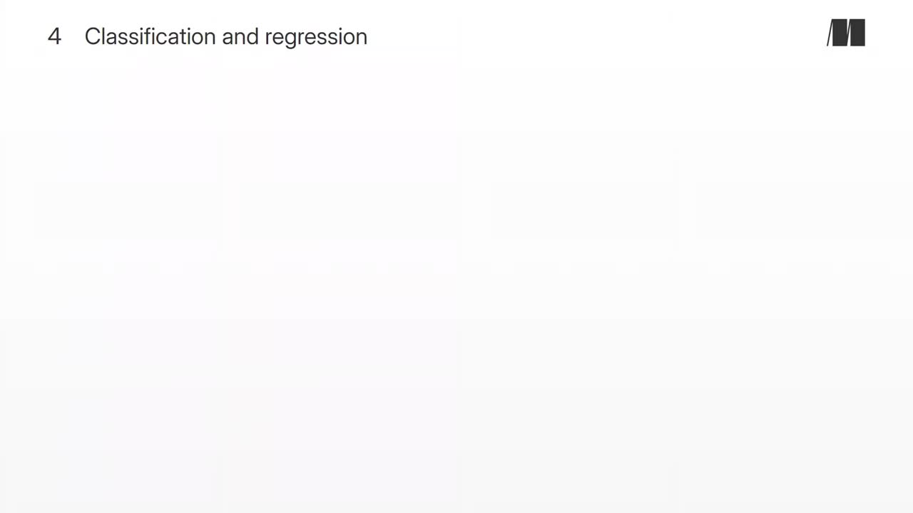 026. Chapter 4. Classification and regression