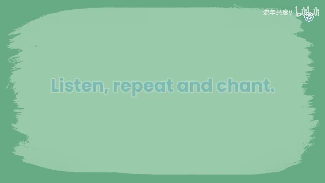 Unit6 Listen, repeat & chant 2
