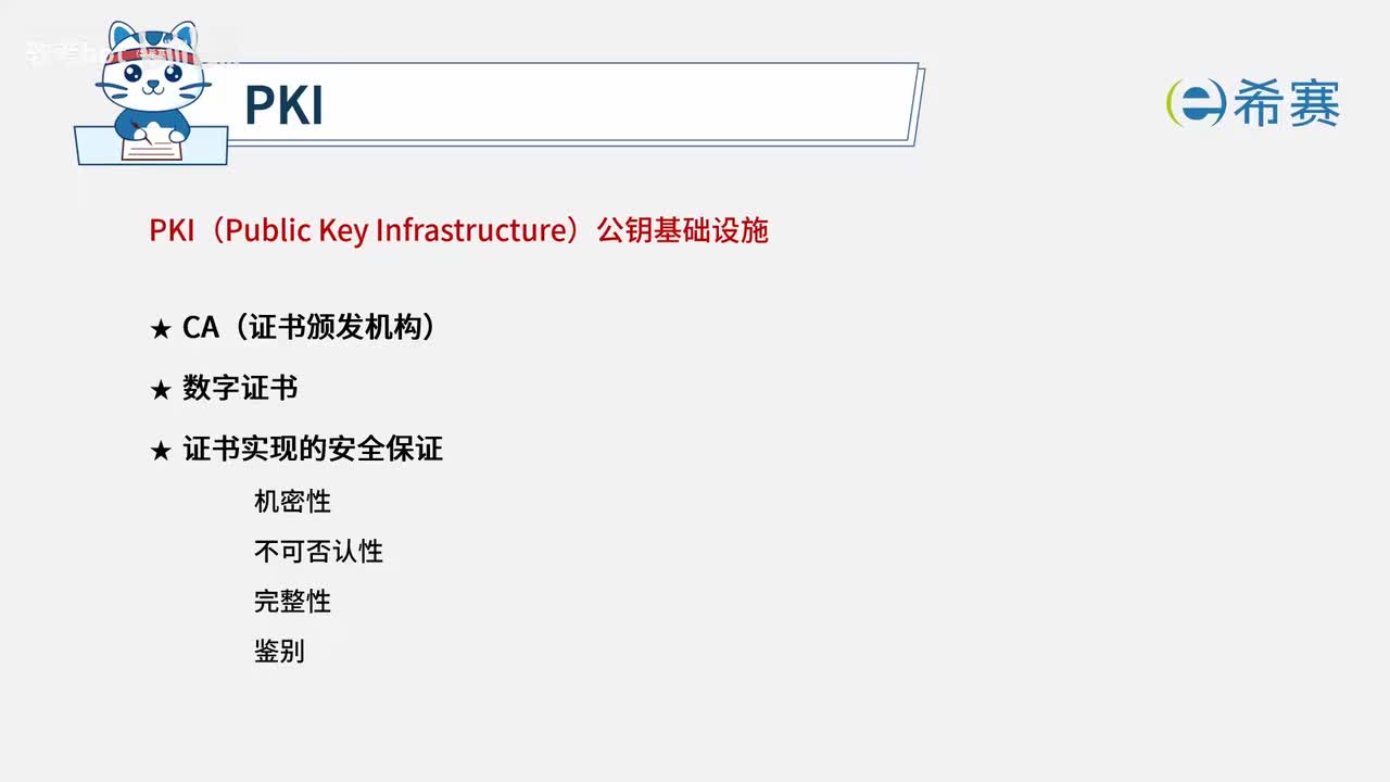 5.2.4 PKI与数字证书