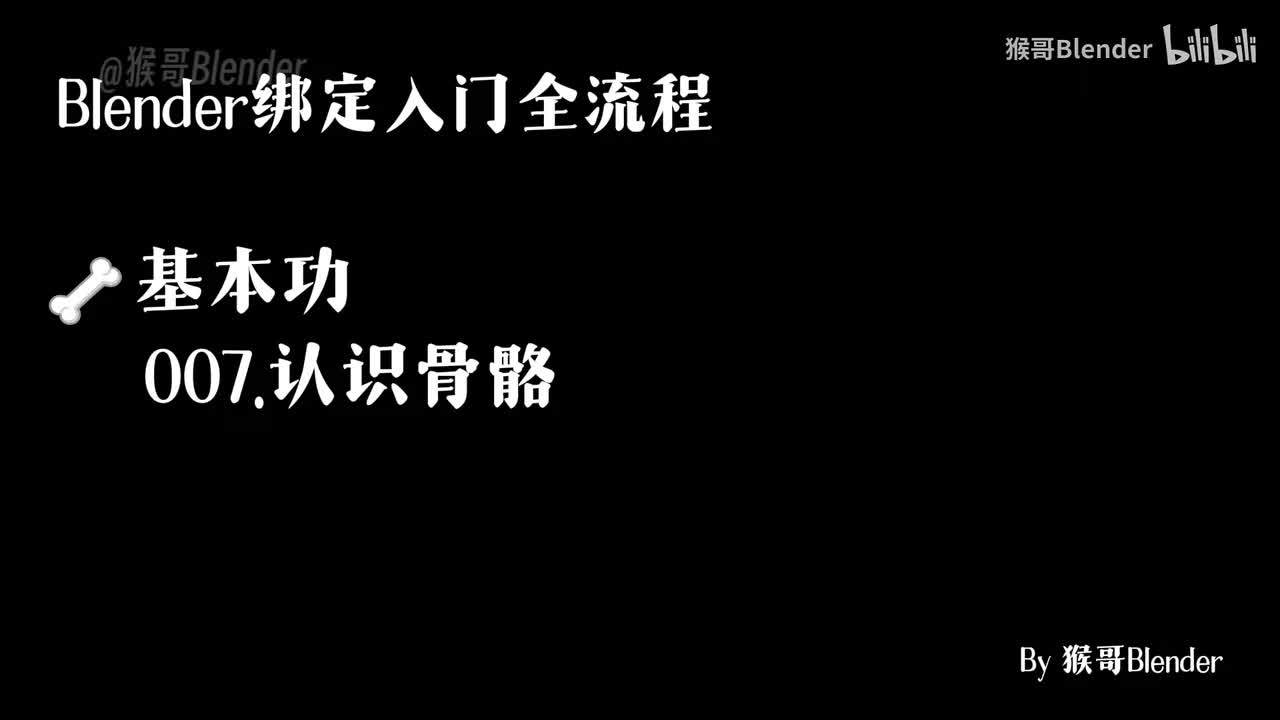 007.（🦴基本功）认识骨骼