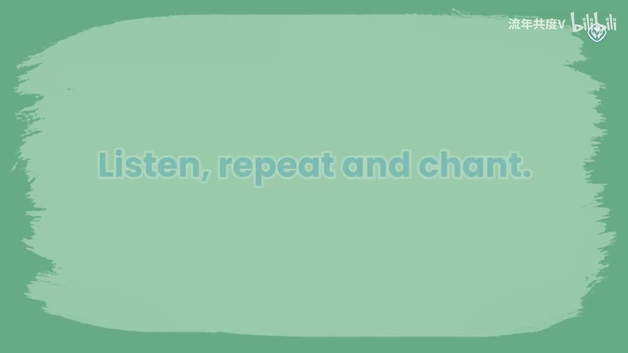 Unit5 Listen, repeat & chant 1
