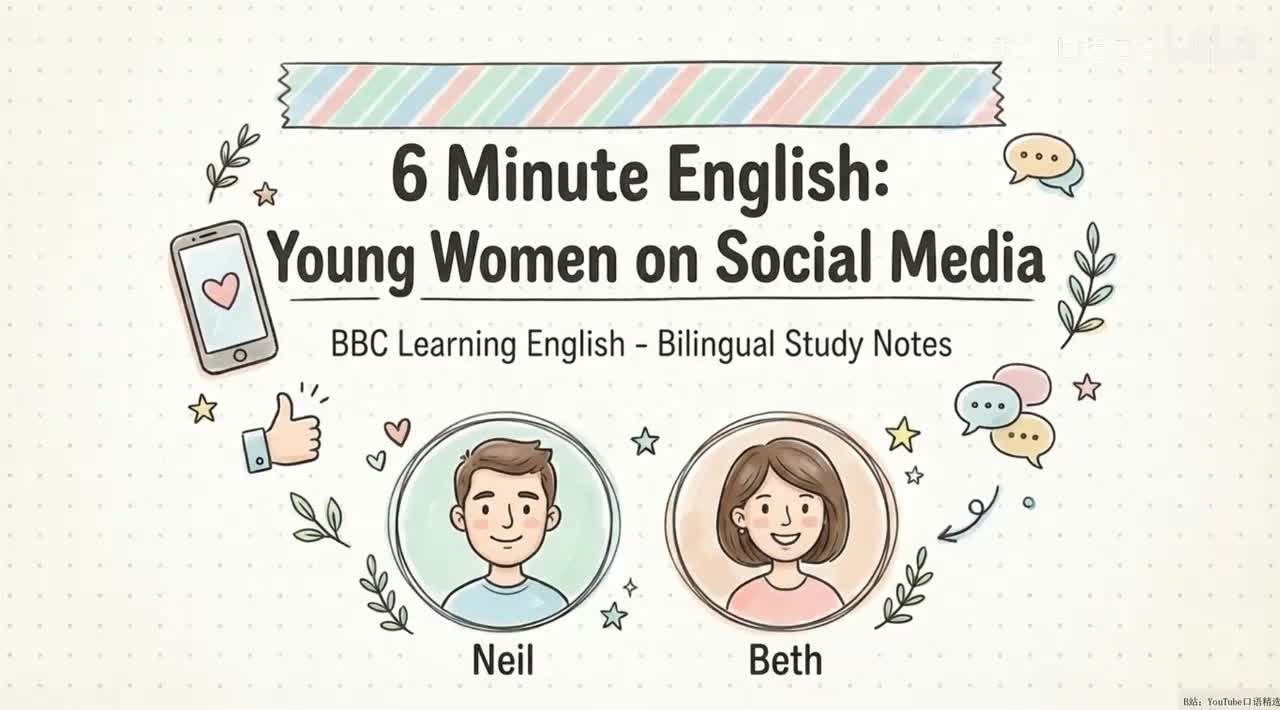 7、young women on social media