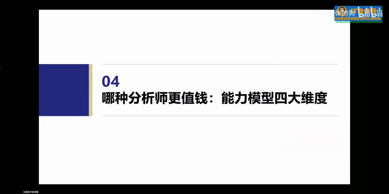 3. 什么样的分析师更值钱：能力模型四大维度