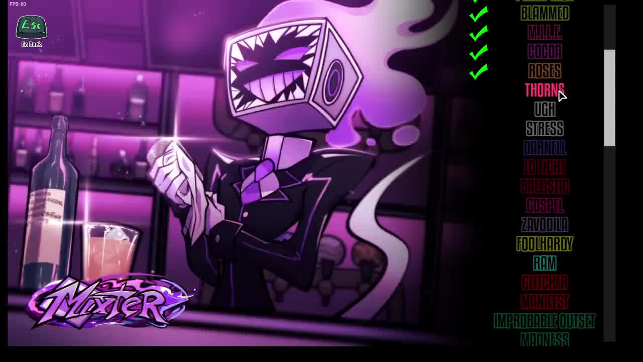 Mixter曲目10 THORNS(前辈曲目2）retro mix版