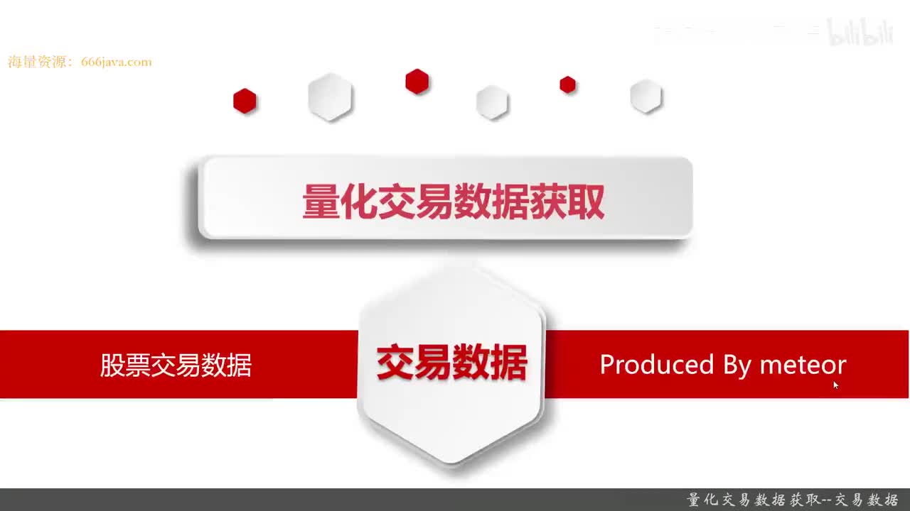 32.8.5 量化交易的前提-Python量化交易数据获取_量化交易数据获取