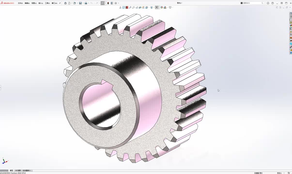 Solidworks齿轮建模绘制
