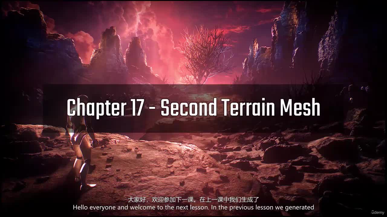 017-生成第二地形网格Generating second terrain mesh