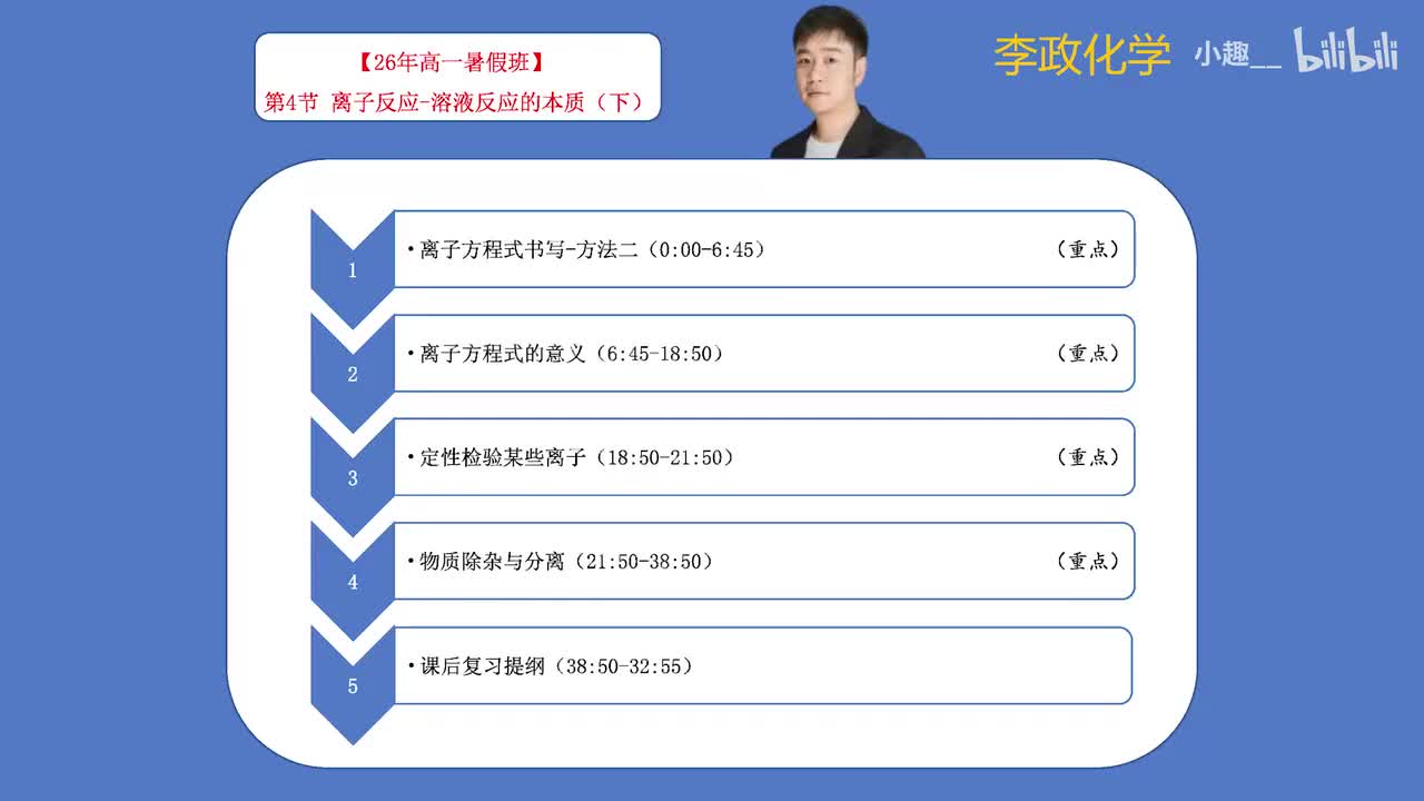 04-2.离子反应（下）