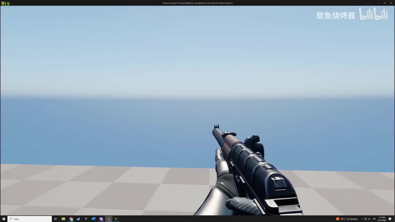 #30 真实弹簧手部摆动