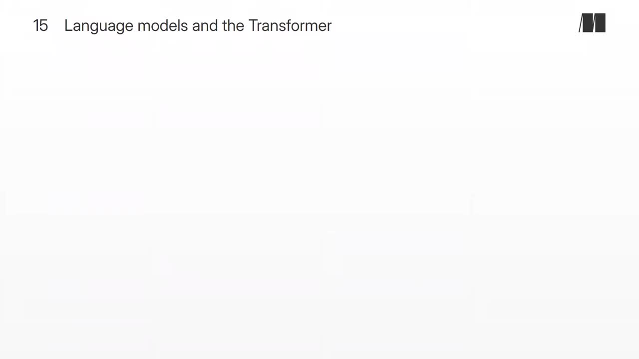 079. Chapter 15. Language models and the Transformer