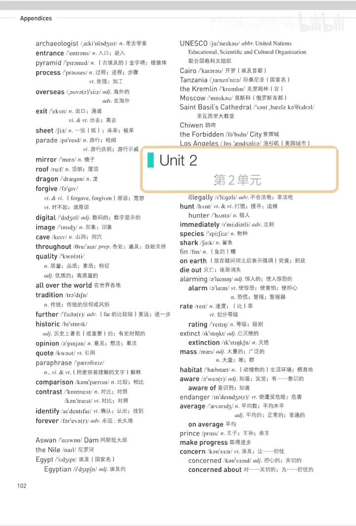 必修第二册丨Unit 2