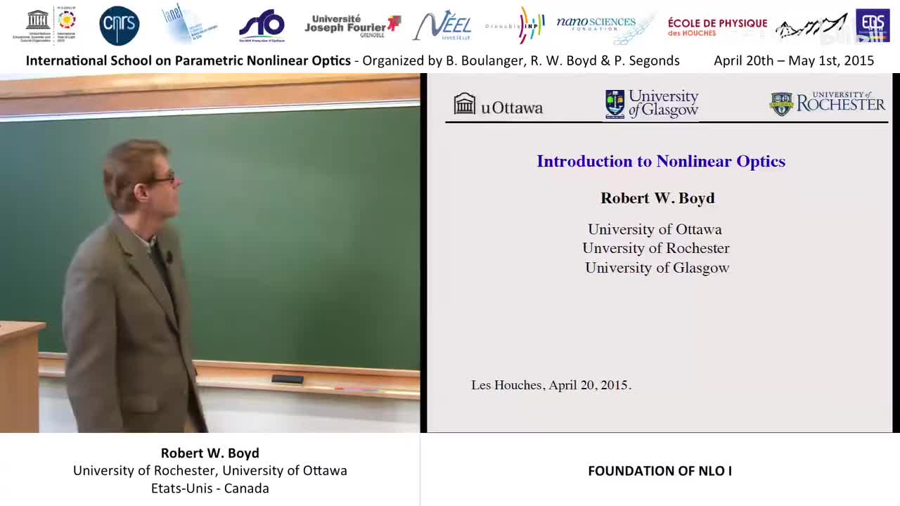 001 - 1-44 Foundation of nonlinear optics I
