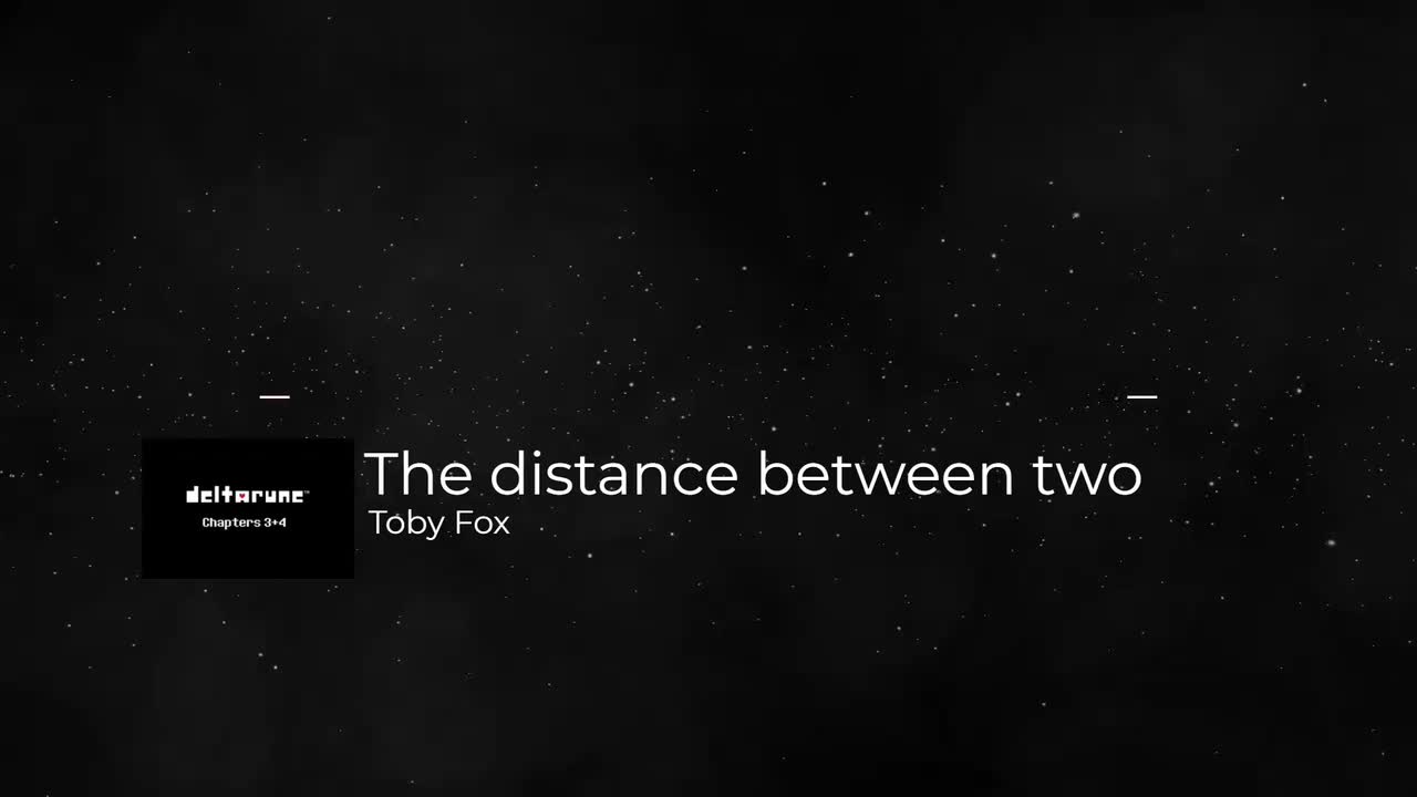 134.The distance between two