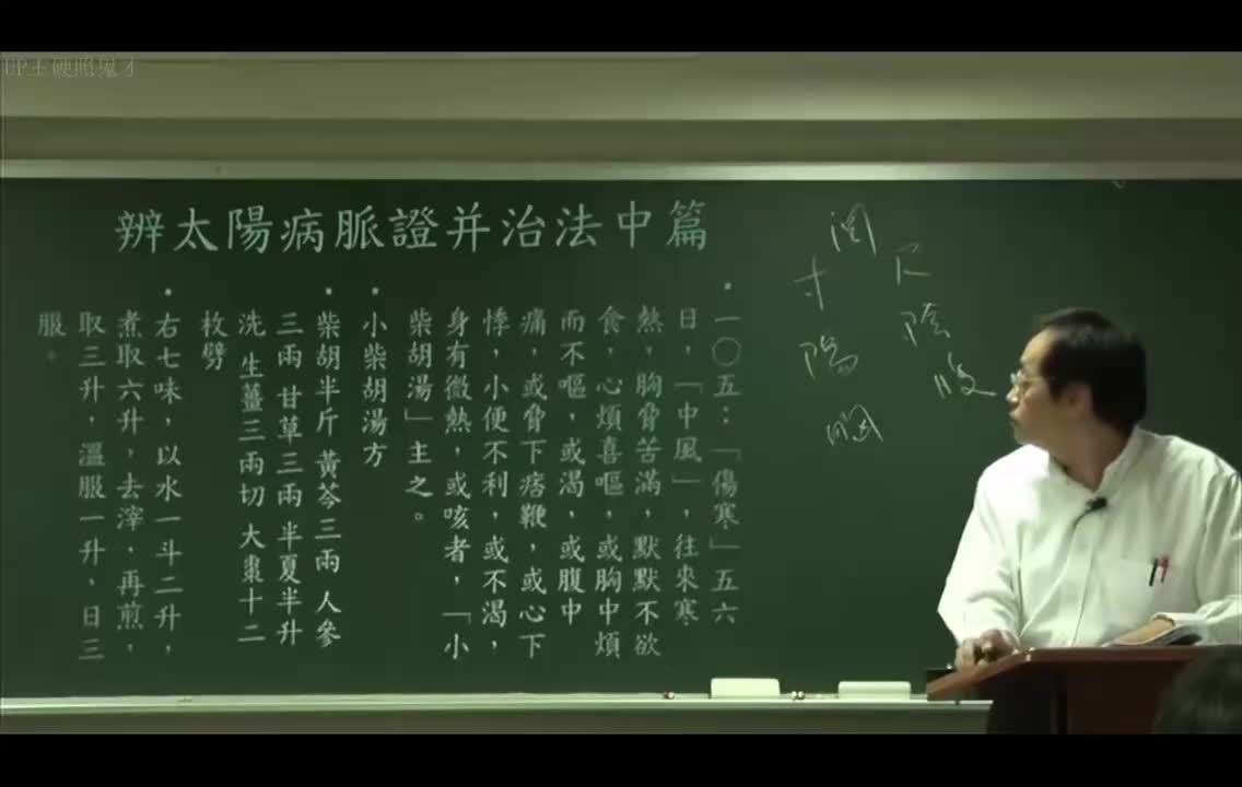 17_太阳病中篇：条辨105到107-小柴胡汤、大柴胡汤