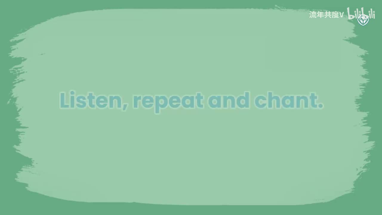 Unit4 Listen, repeat & chant 2