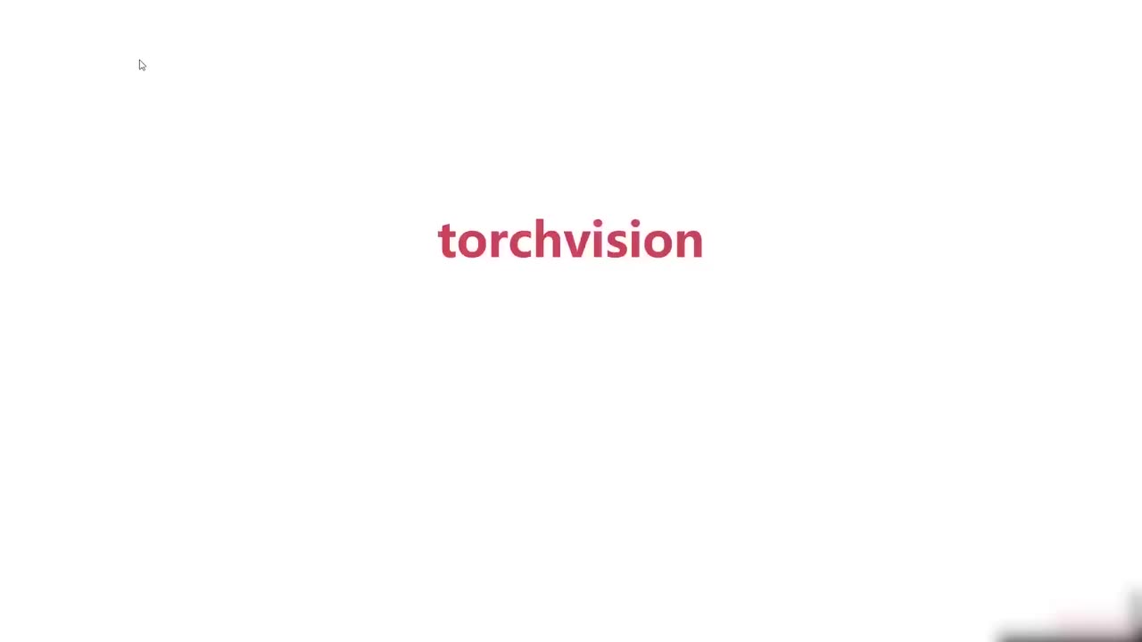 41.041.Pytorch与torchvision