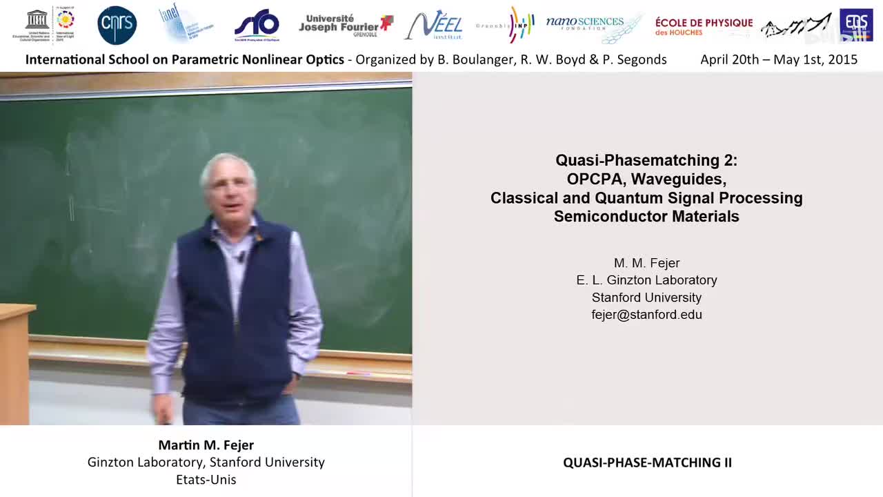 015 - 15-44 Quasi phase matching II