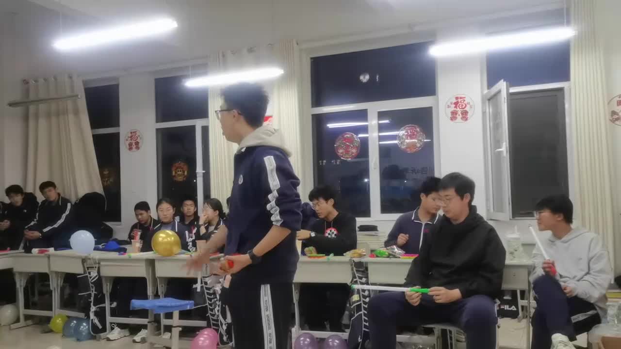 元旦晚会打快板